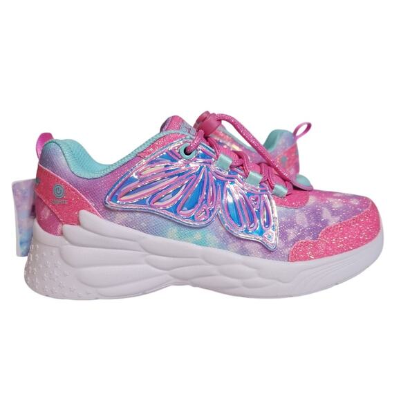 Sketchers Kids sneakers light up magical collections size 1.5 NIB - Picture 2 of 12